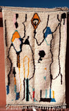 Azilal rug 6.56 ft x 4.19 ft - moroccan boho rugs