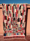 Abstract Colorful Berber Rug 8.13 ft x 5.47 ft, Boujad rug - moroccan boho rugs