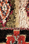 Boucherouite rugs 8.26 ft x 4.13 ft - moroccan boho rugs