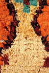 Boucherouite rug  4.59 ft x 2.88 ft - moroccan boho rugs