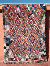 Boucherouite rugs 7.05 ft x 5.24 ft - moroccan boho rugs