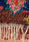 Finest cotton Boucherouite rugs 6.03 ft x 4.72 ft - moroccan boho rugs