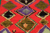 Boucherouite rug 7.28 x 3.21 ft | 222 x 98 cm